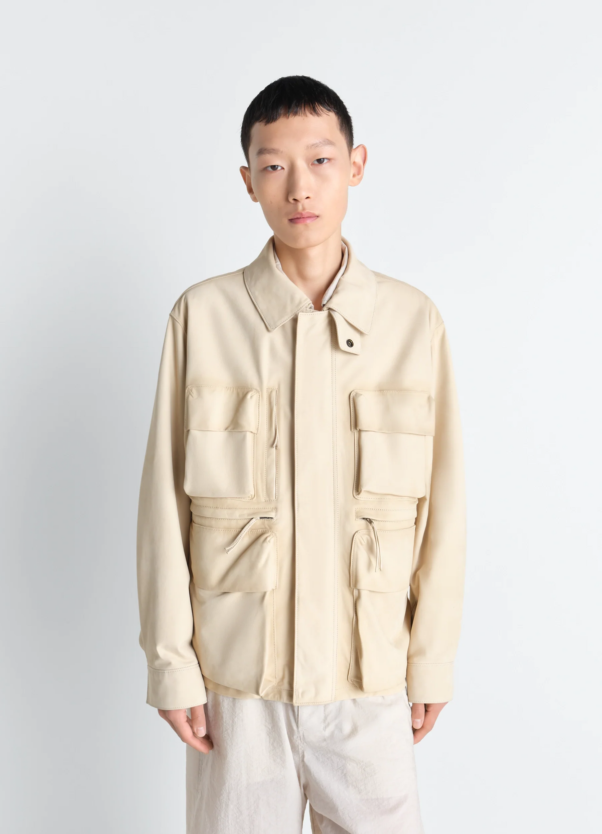 REPORTER JACKET IN NUBUCK