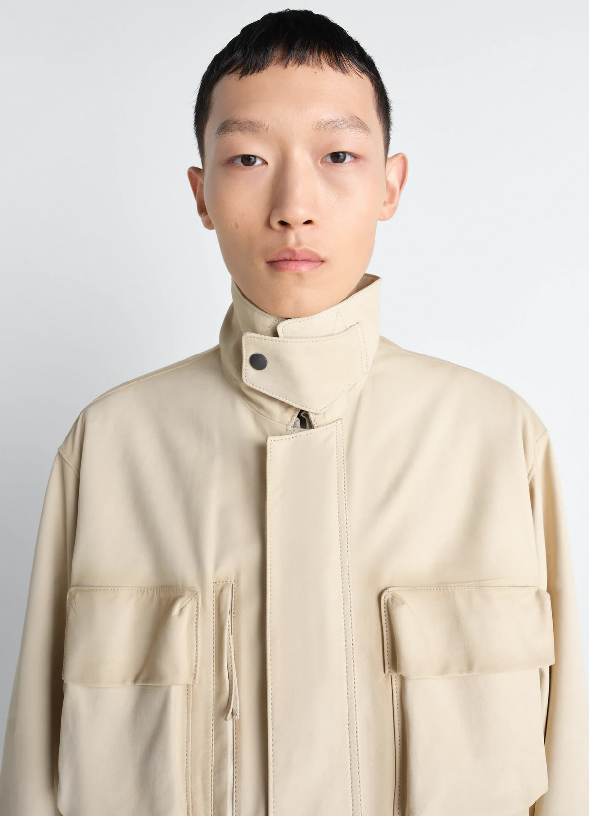 REPORTER JACKET IN NUBUCK