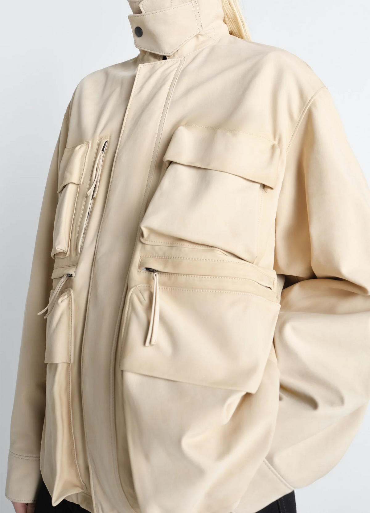 VESTE REPORTER EN NUBUCK