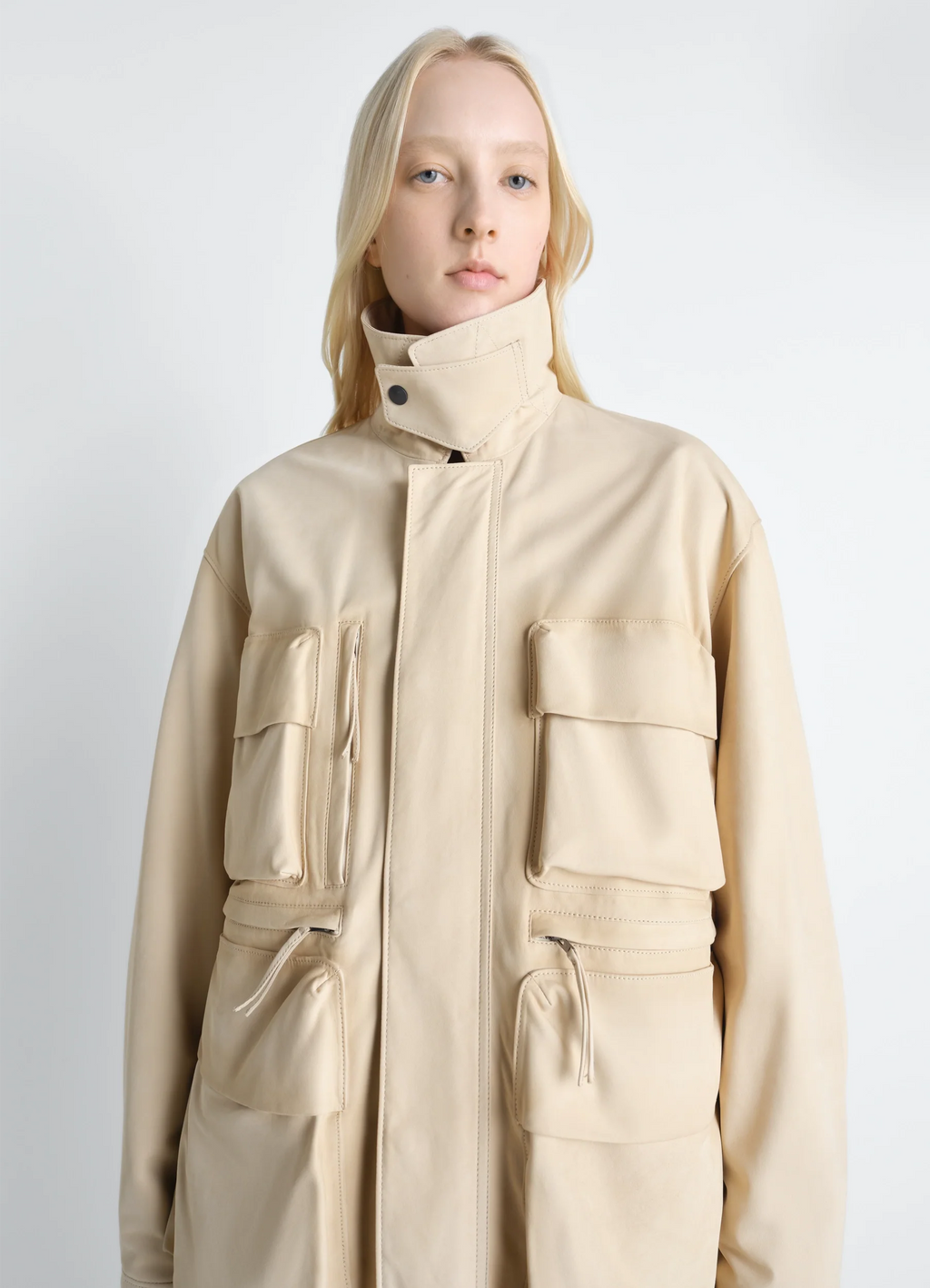 VESTE REPORTER EN NUBUCK