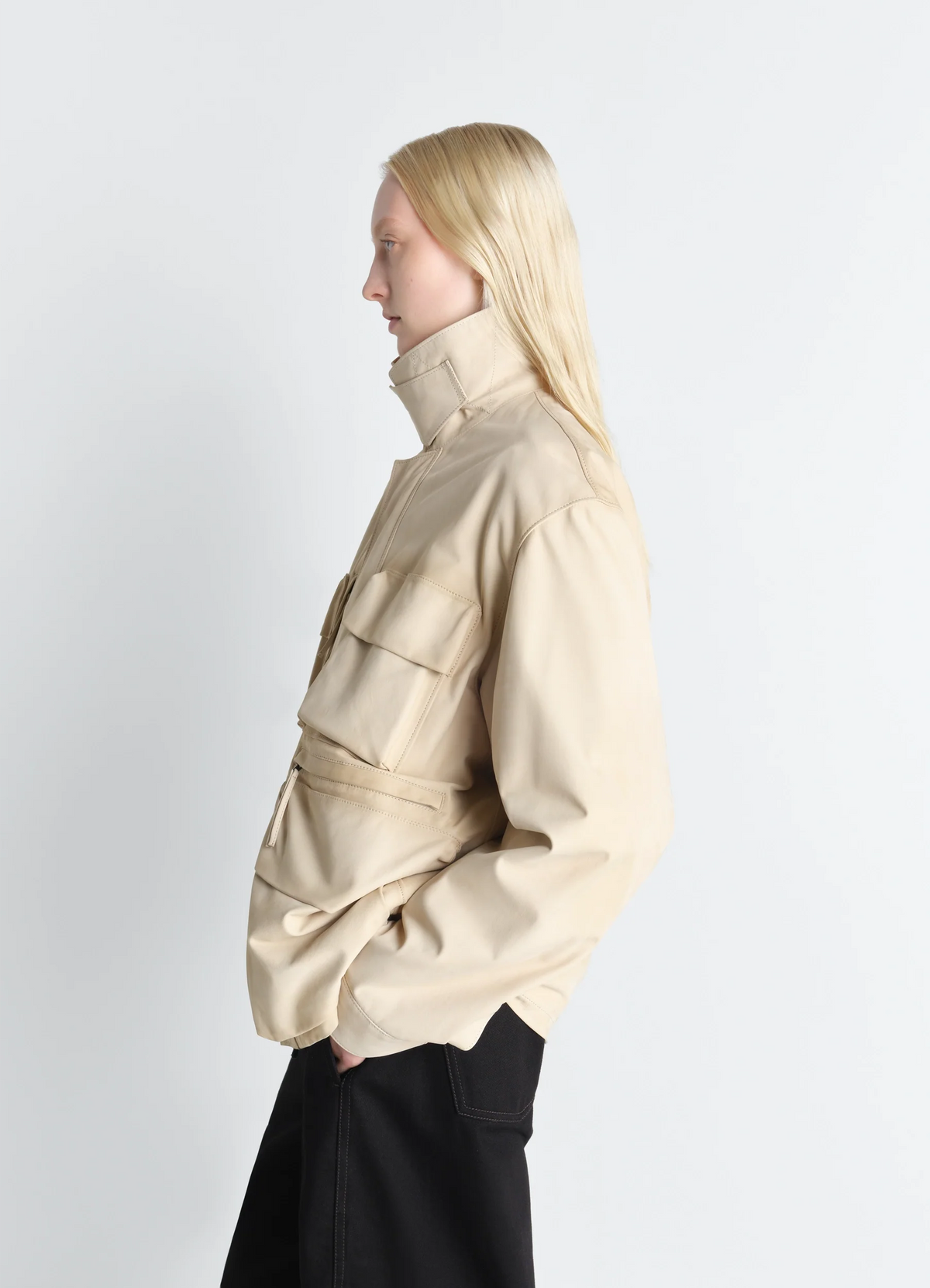 REPORTER JACKET IN NUBUCK