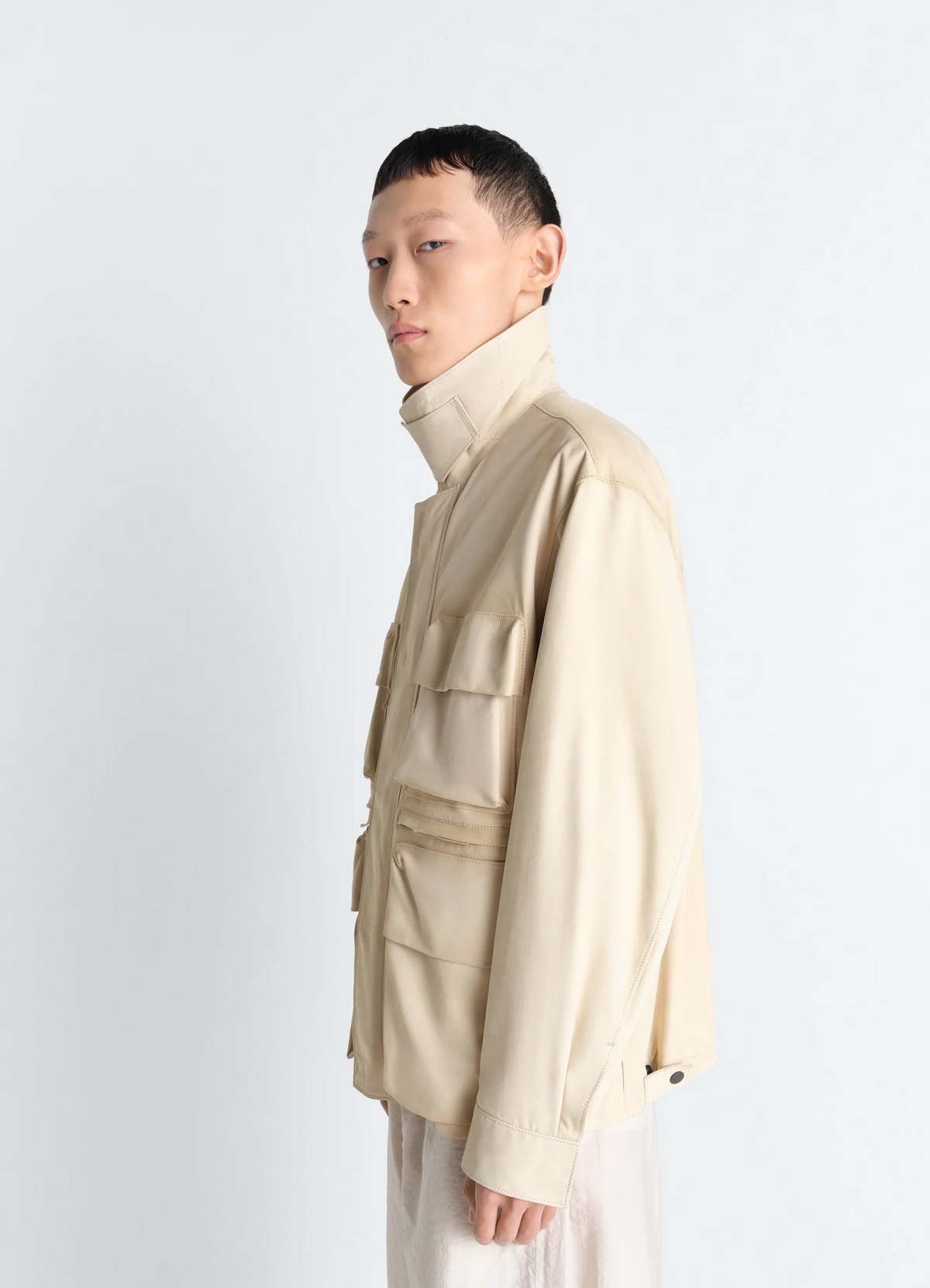VESTE REPORTER EN NUBUCK