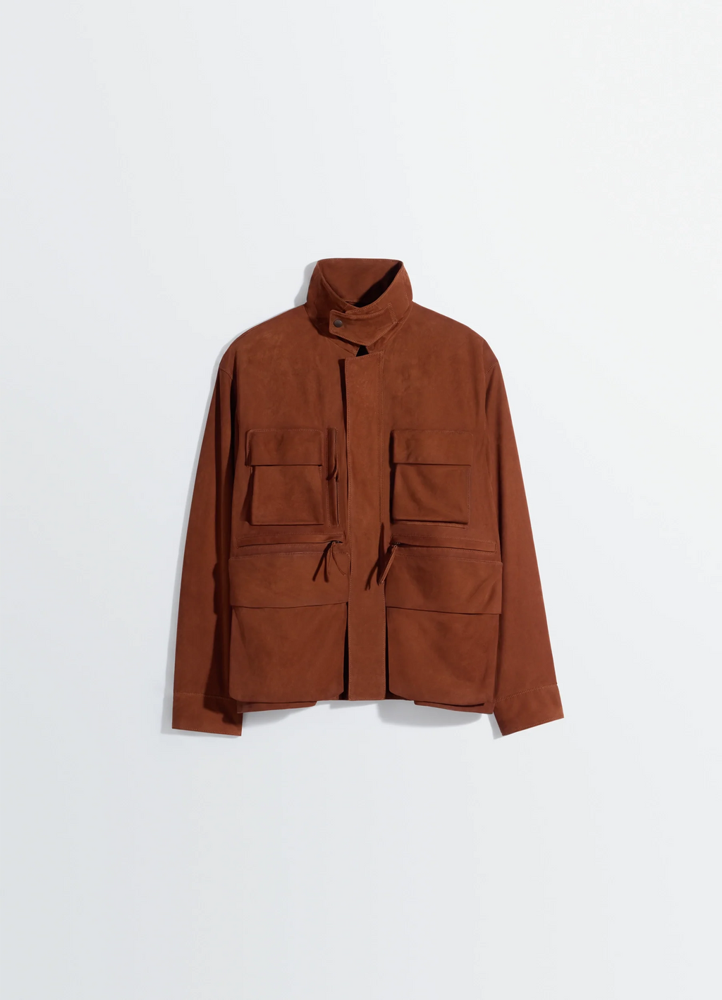 VESTE REPORTER EN NUBUCK