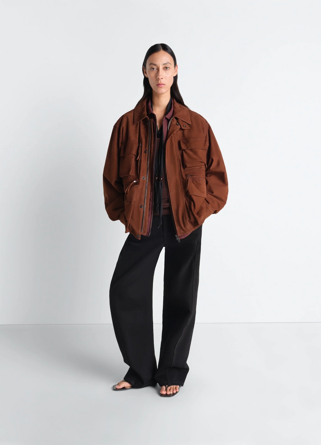 VESTE REPORTER EN NUBUCK