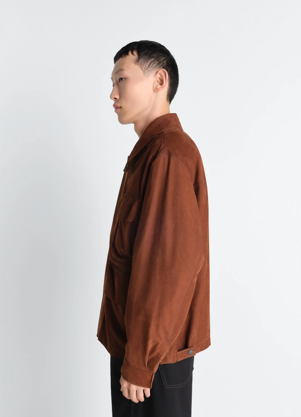VESTE REPORTER EN NUBUCK
