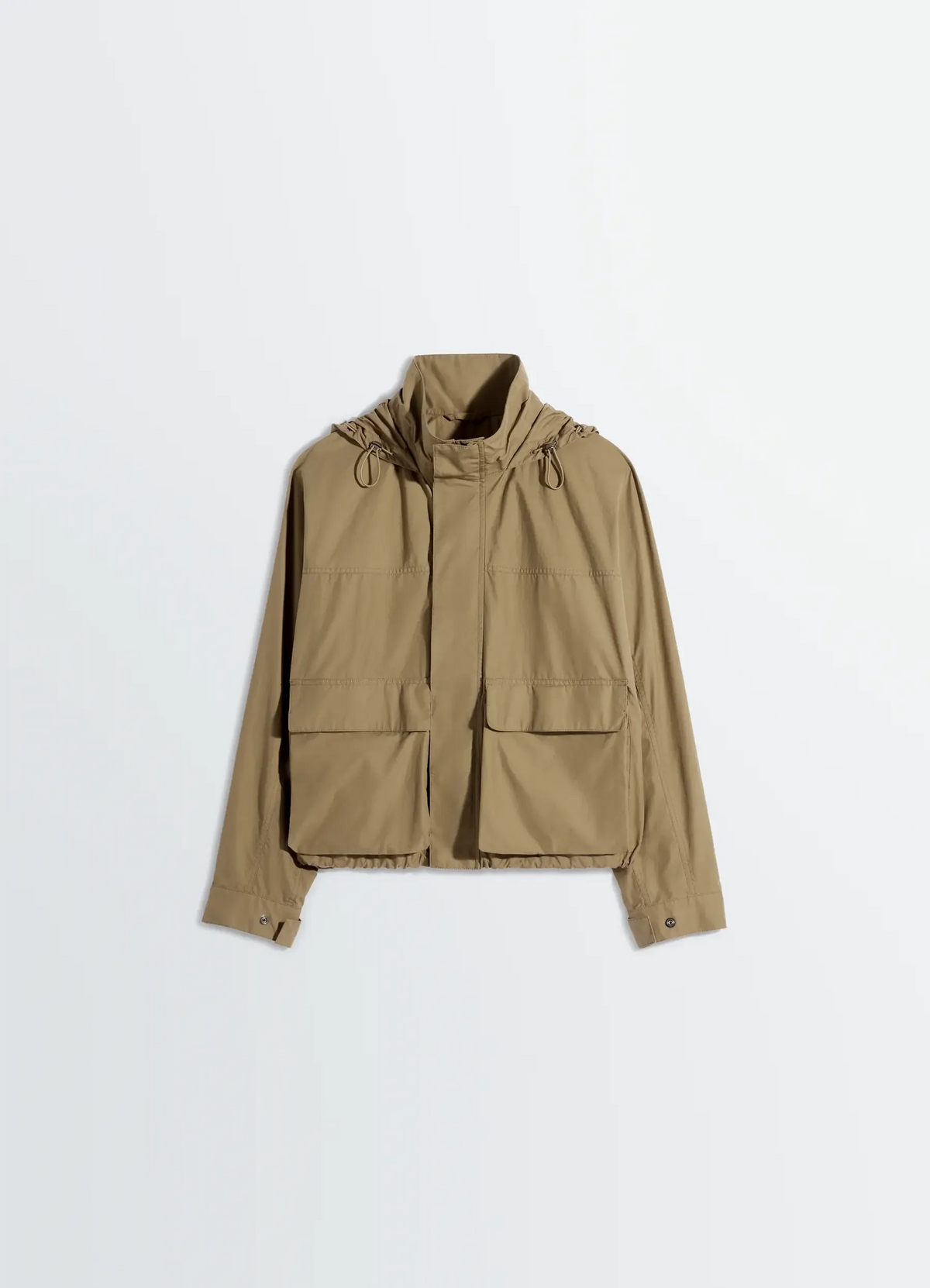 PARKA DE PLUIE COURTE EN COTON VENTILE® DÉPERLANT