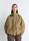 PARKA DE PLUIE COURTE EN COTON VENTILE® DÉPERLANT