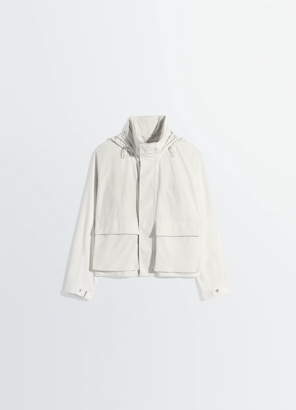 PARKA DE PLUIE COURTE EN COTON VENTILE® DÉPERLANT