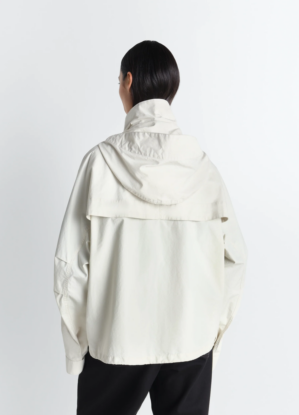 PARKA DE PLUIE COURTE EN COTON VENTILE® DÉPERLANT
