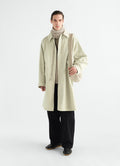 PARKA MILITAIRE EN SATIN DE COTON LOURD
