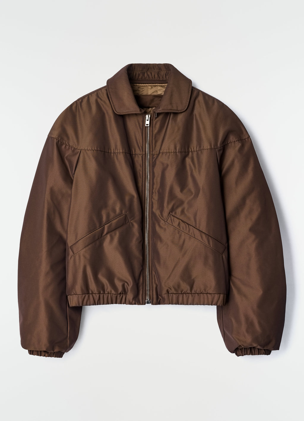 PUFFER BLOUSON IN POLYESTER CANVAS