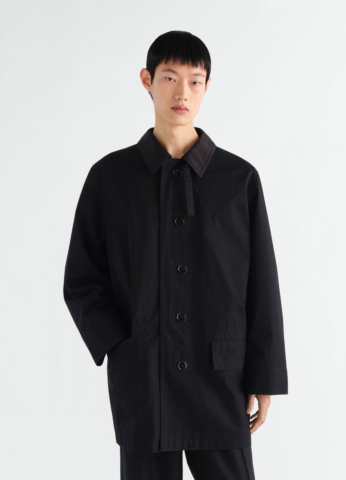 IMPERMÉABLE EN SERGÉ DE COTON DÉPERLANT VENTILE®
