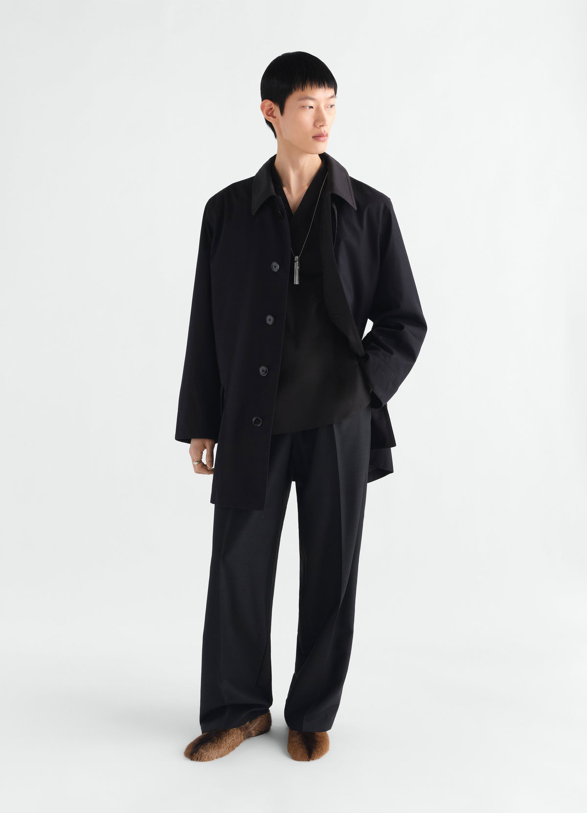 IMPERMÉABLE EN SERGÉ DE COTON DÉPERLANT VENTILE®