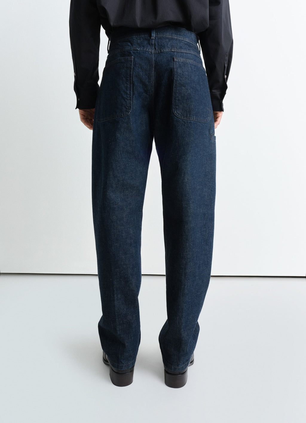 PANTALON DE TRAVAIL TWISTED EN DENIM INDIGO ÉPAIS