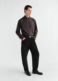 PANTALON DE TRAVAIL TWISTED EN DENIM NOIR ÉPAIS
