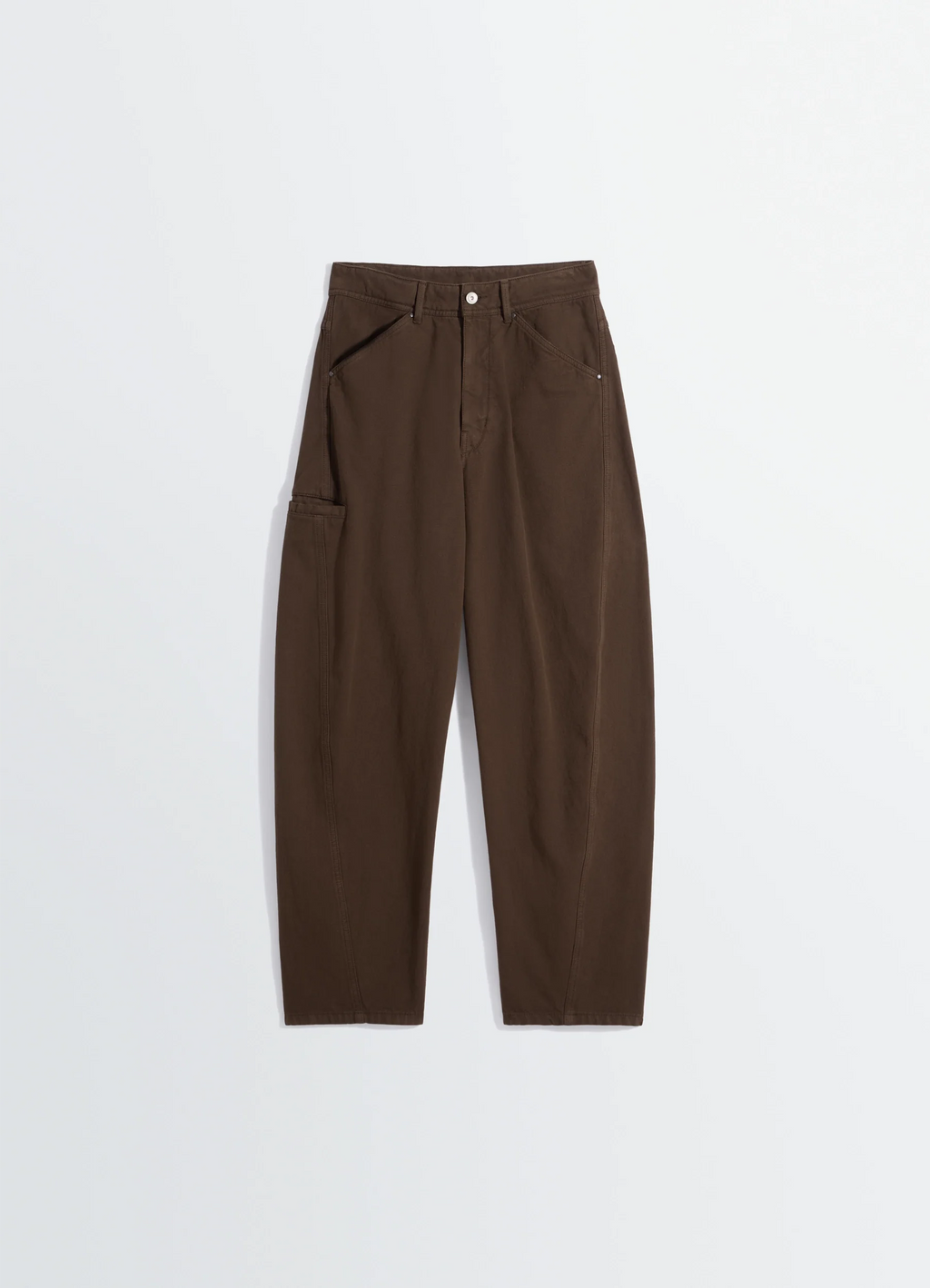 PANTALON DE TRAVAIL TWISTED EN SERGÉ LOURD TEINT