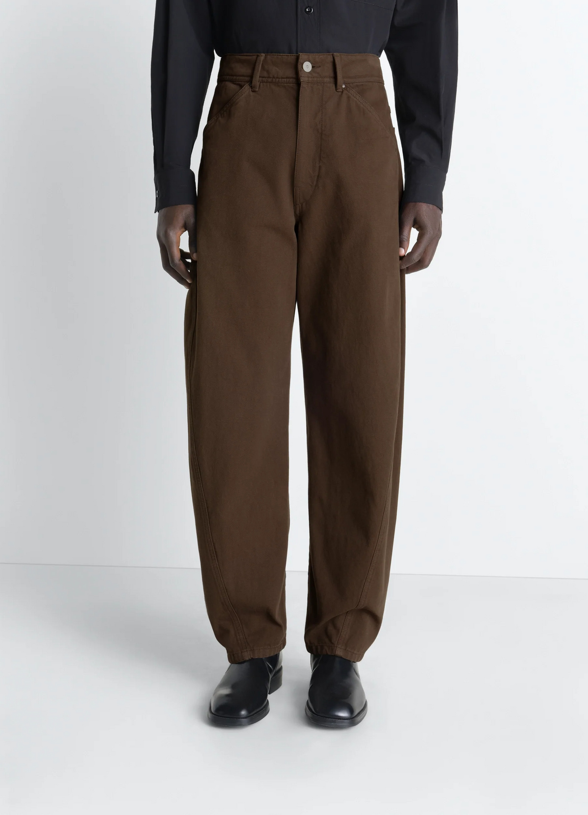 TWISTED WORKWEAR PANTS IN DYED HEAVY BROKEN TWILL