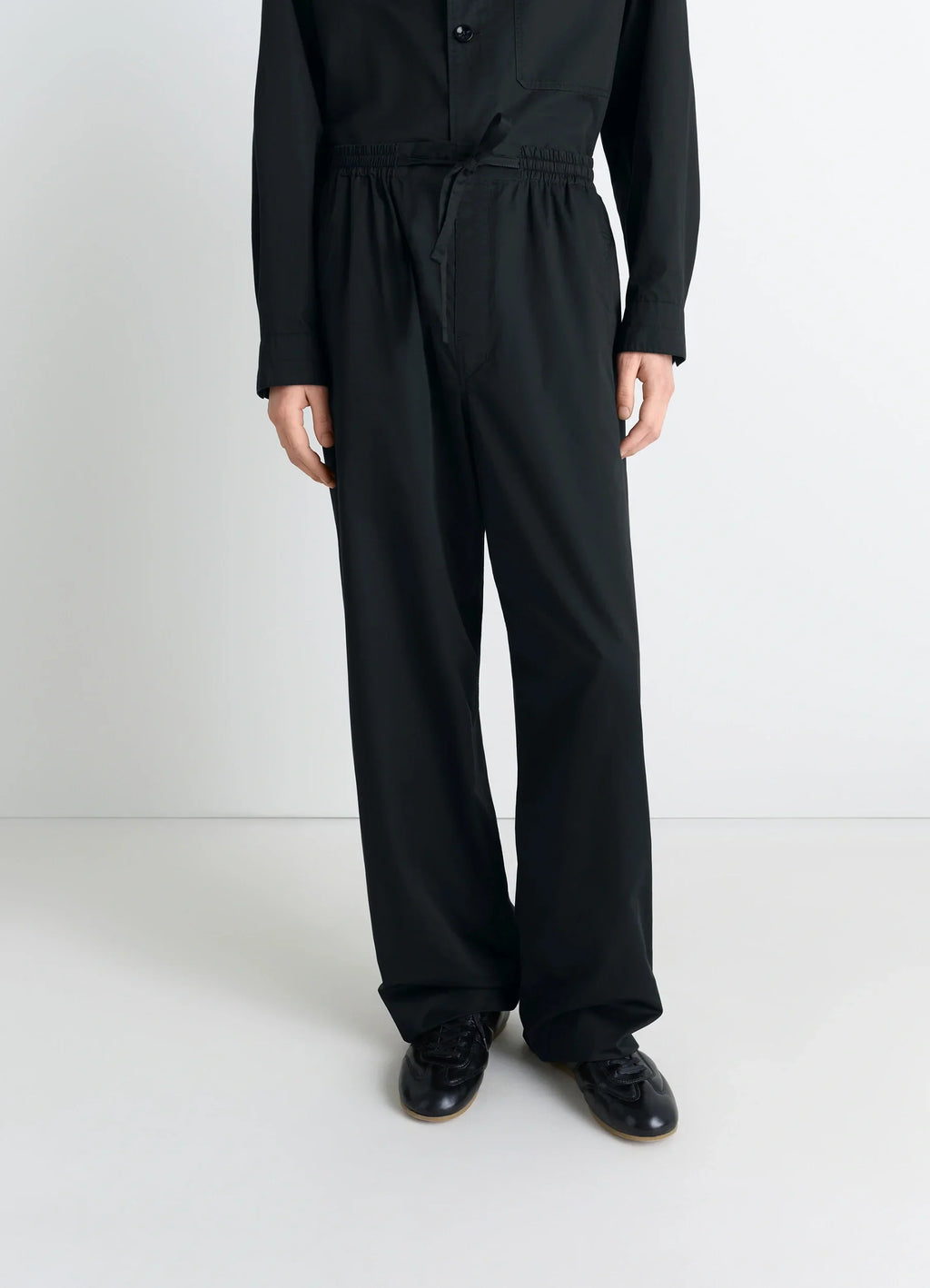 PYJAMA PANTS IN LIGHT COTTON SATIN