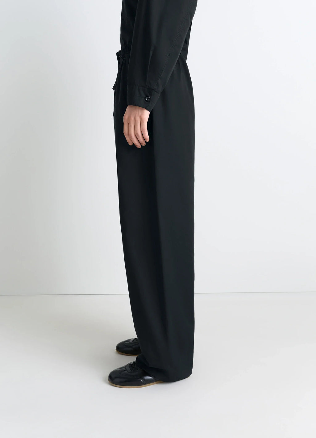 PYJAMA PANTS IN LIGHT COTTON SATIN