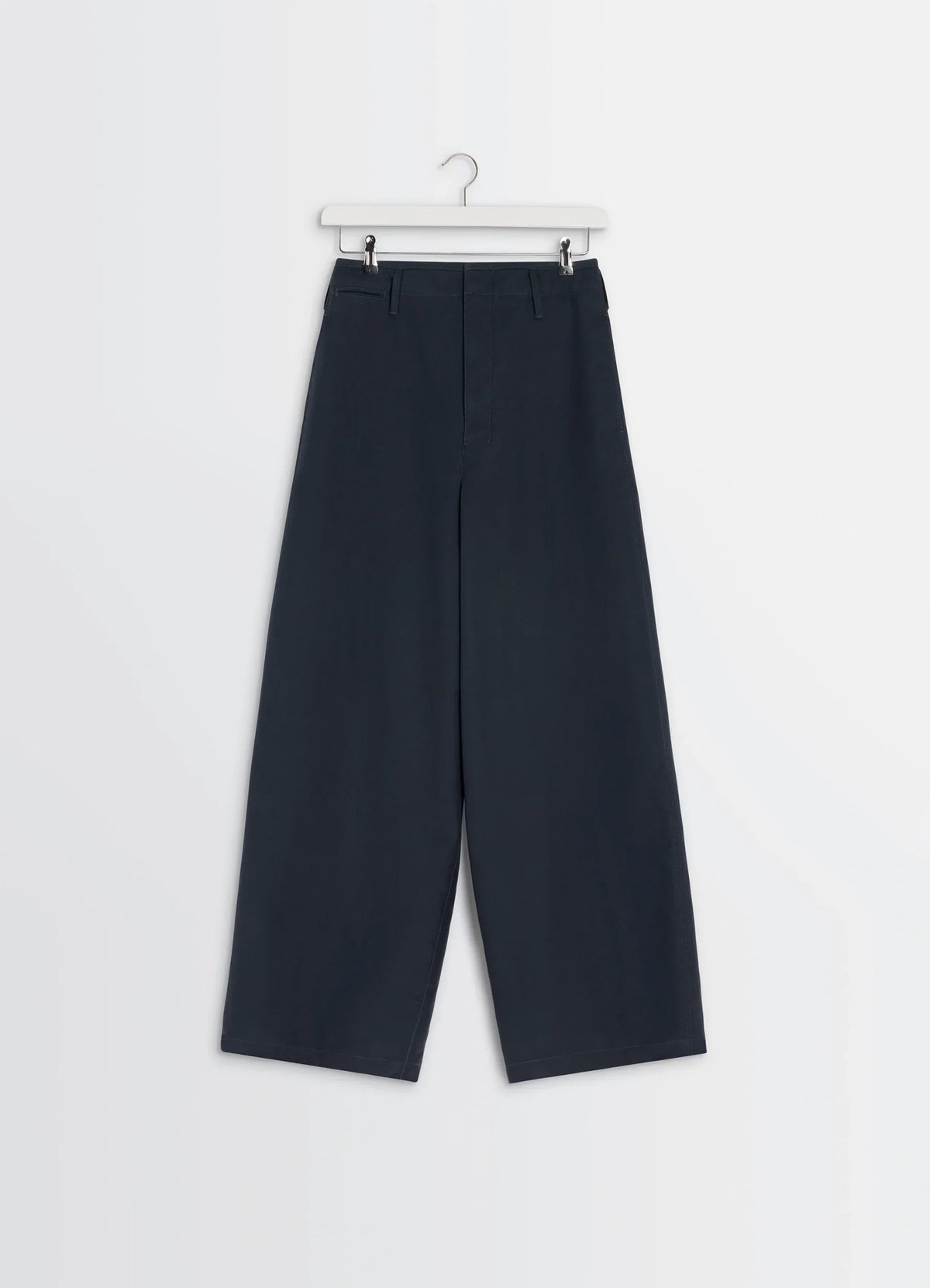 CHINO LARGE EN SERGÉ DE COTON ÉPAIS