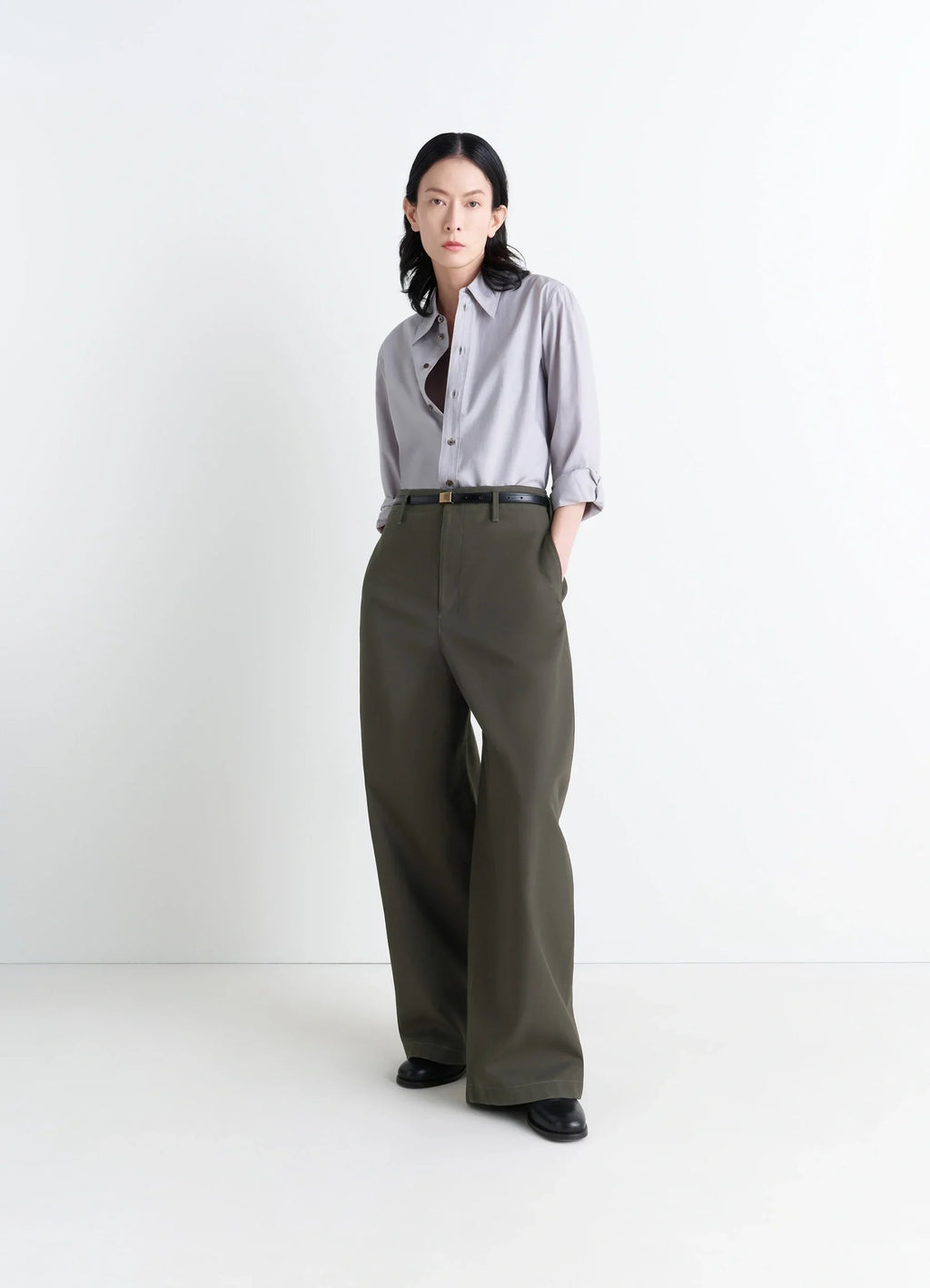 LARGE CHINO IN HEAVY COTTON TWILL
