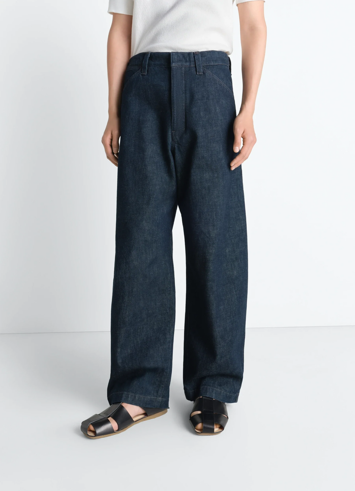 MAXI WORKWEAR PANTS IN HEAVY INDIGO DENIM