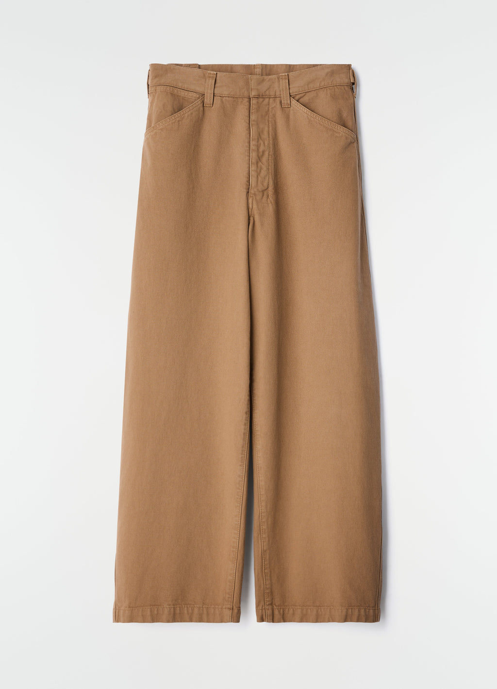 PANTALON MAXI WORKWEAR EN SERGÉ LOURD TEINT EN PIÈCE