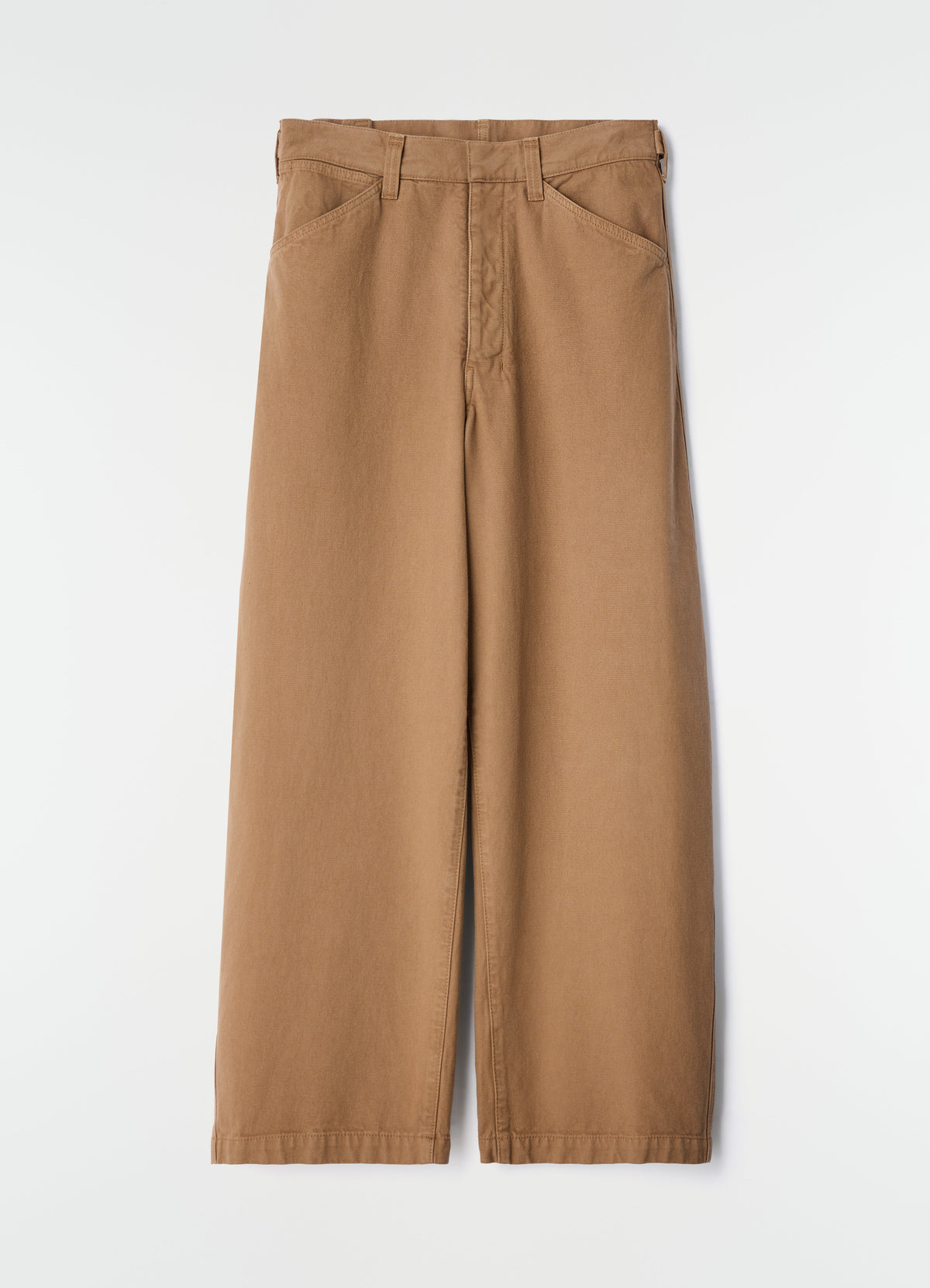 PANTALON MAXI WORKWEAR EN SERGÉ LOURD TEINT EN PIÈCE