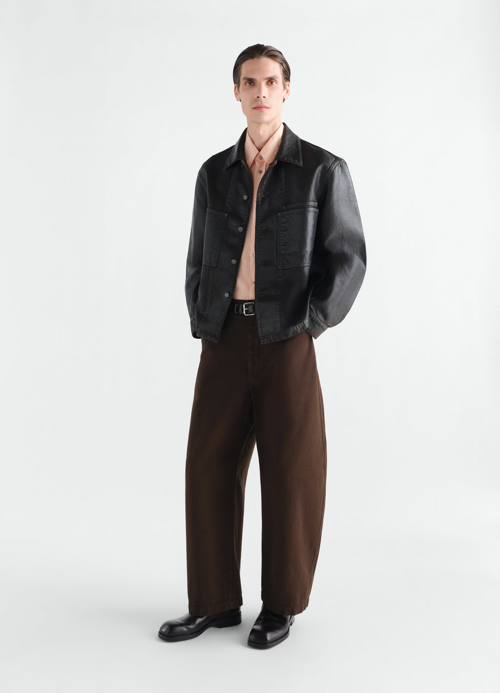 MAXI WORKWEAR PANTS IN GARMENT DYED HEAVY BROKEN TWILL