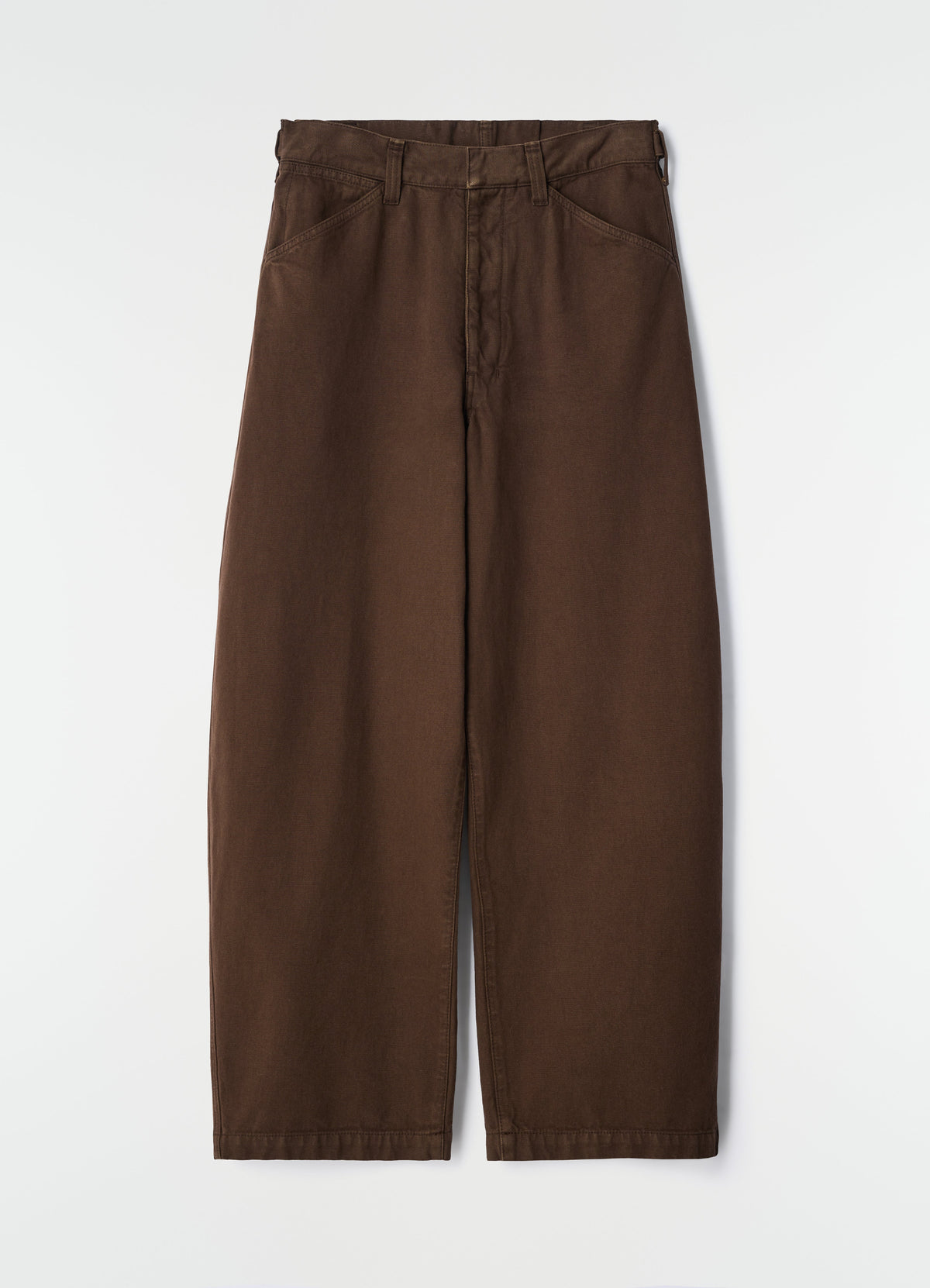 MAXI WORKWEAR PANTS IN GARMENT DYED HEAVY BROKEN TWILL