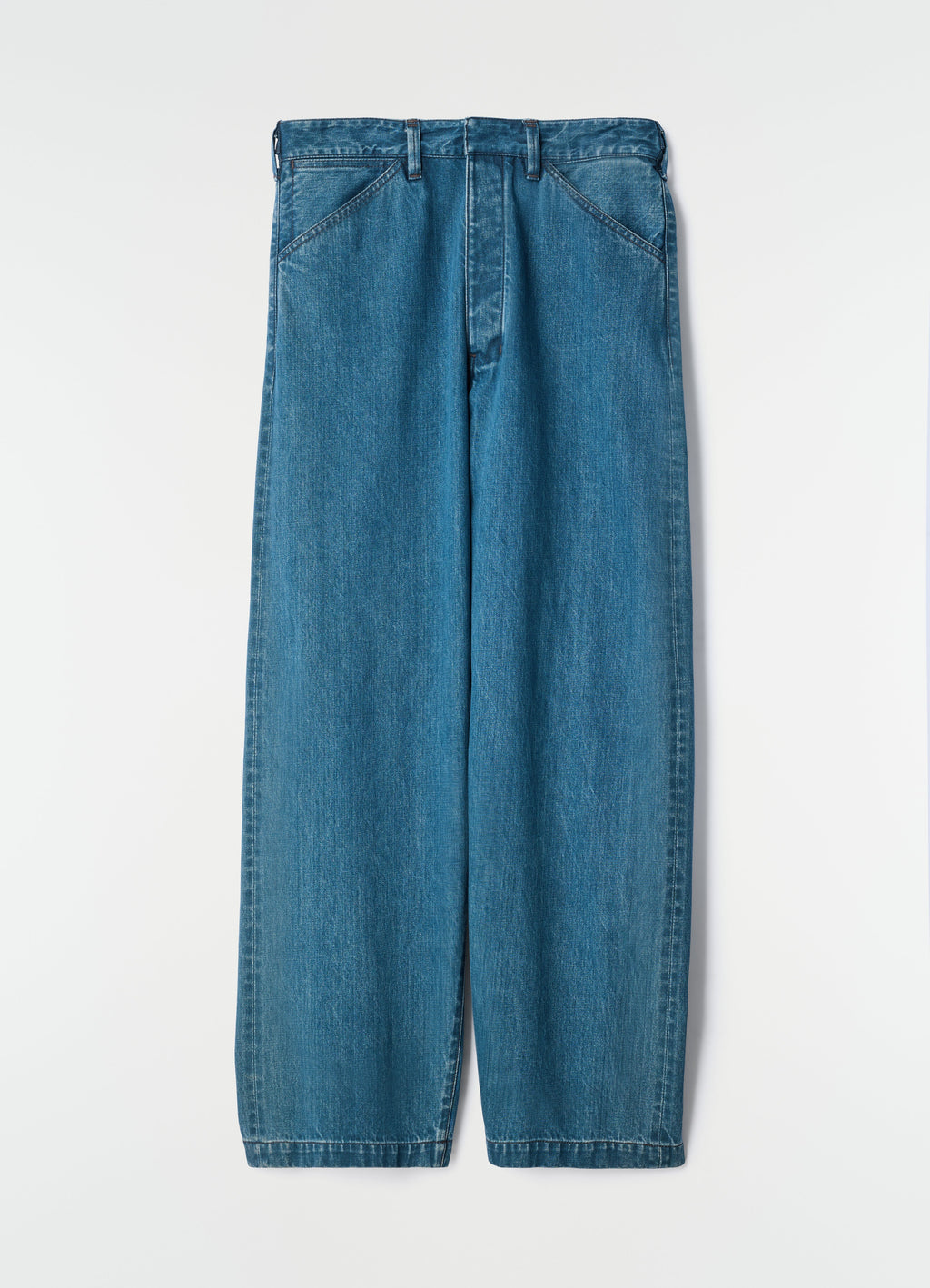 PANTALON DE TRAVAIL MAXI EN DENIM SELVEDGE INDIGO