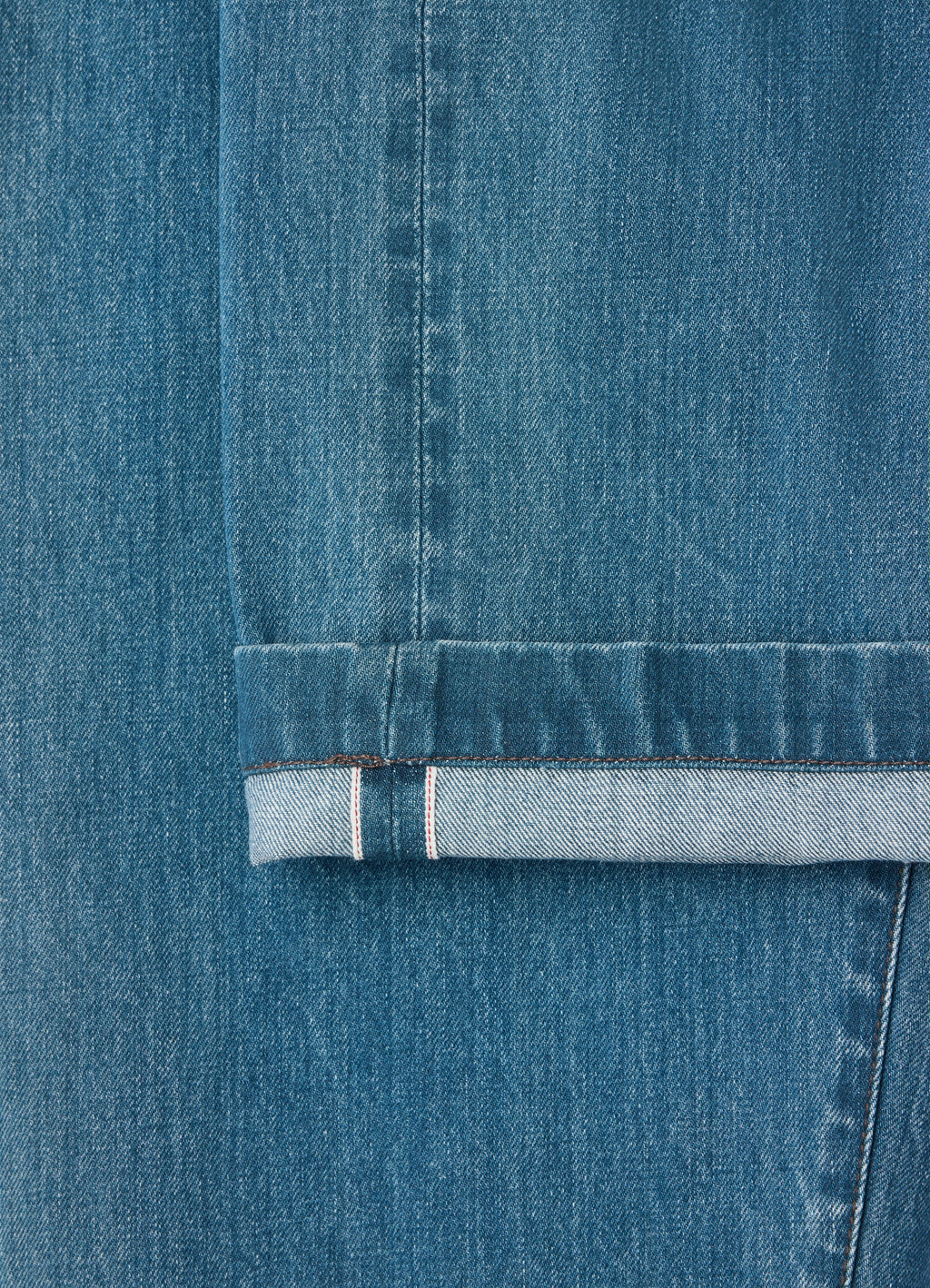 PANTALON DE TRAVAIL MAXI EN DENIM SELVEDGE INDIGO