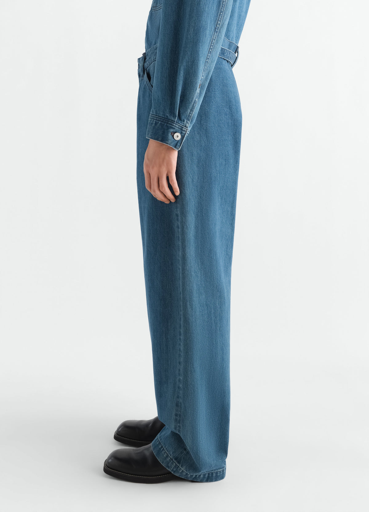 MAXI WORKWEAR PANTS IN INDIGO SELVEDGE DENIM