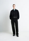 MAXI BARREL WORKWEAR PANTS IN HEAVY BLACK DENIM