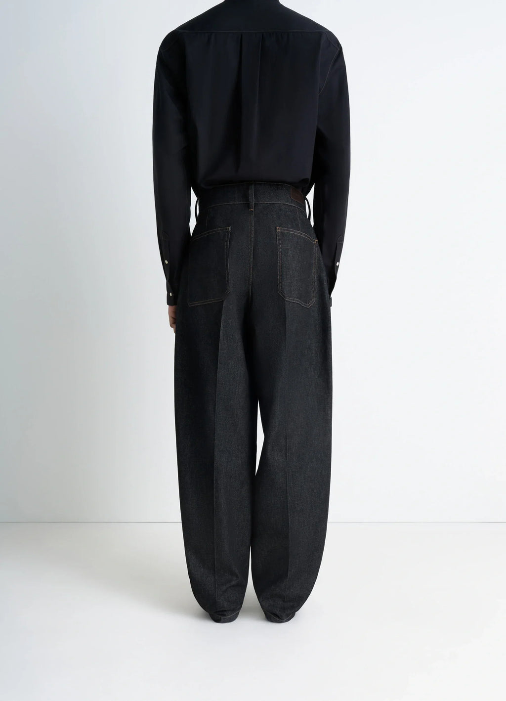 MAXI BARREL WORKWEAR PANTS IN HEAVY SLATE DENIM