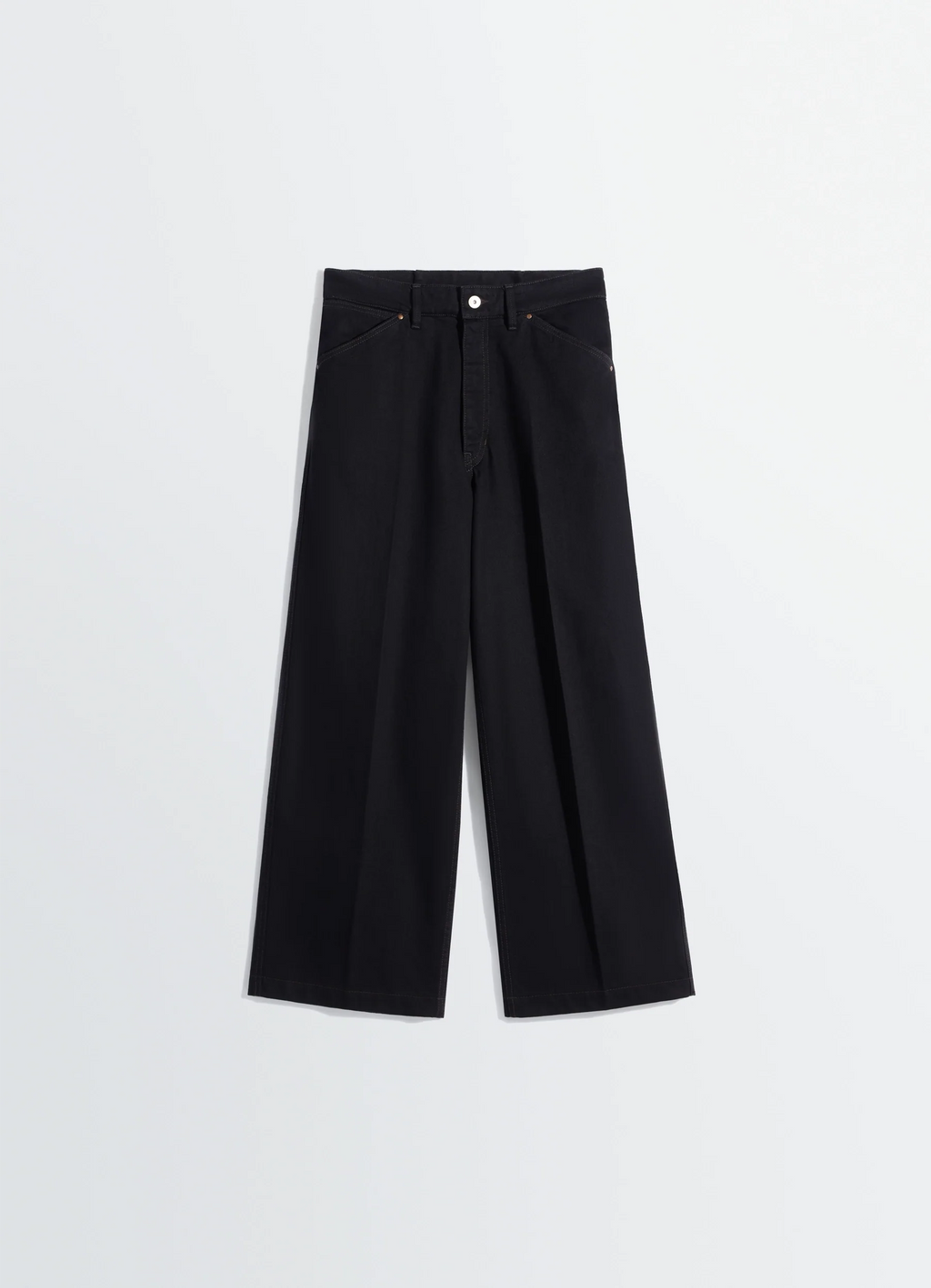 PANTALON LARGE EN DENIM