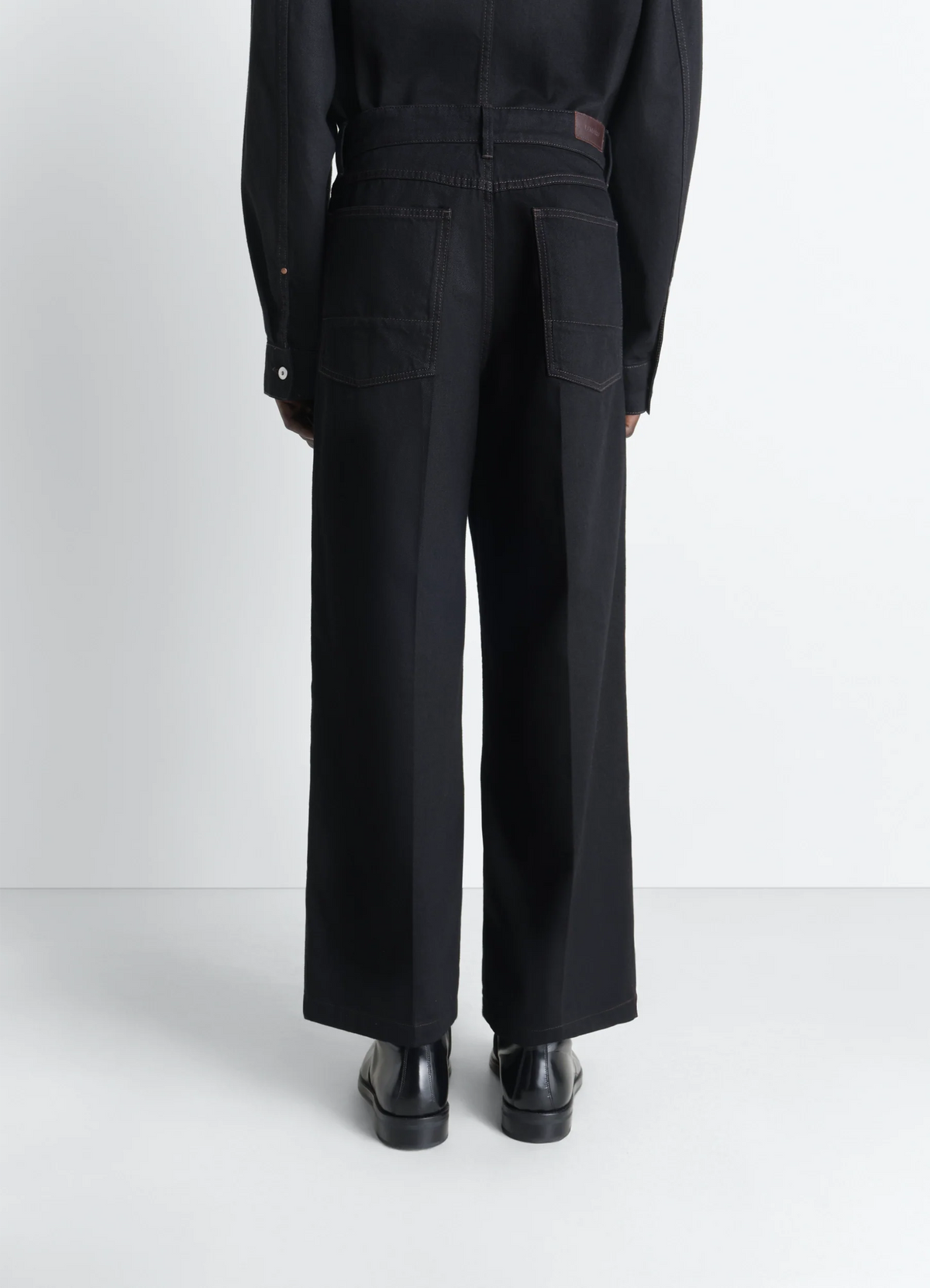 WIDE PANTS IN DENIM