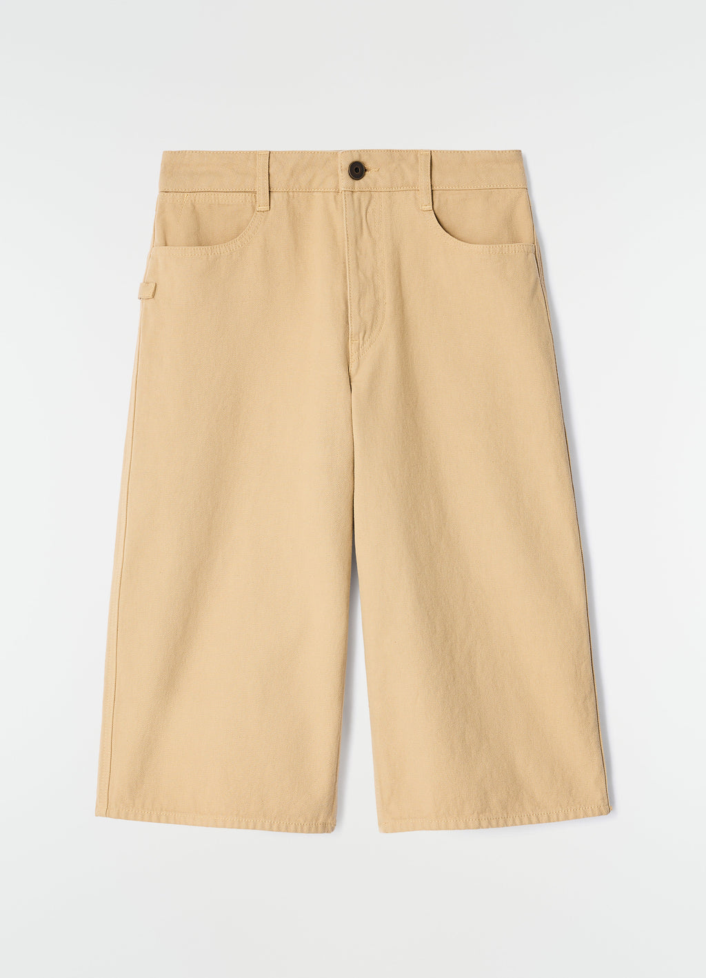 5 POCKET BERMUDAS IN GARMENT DYED HEAVY BROKEN TWILL