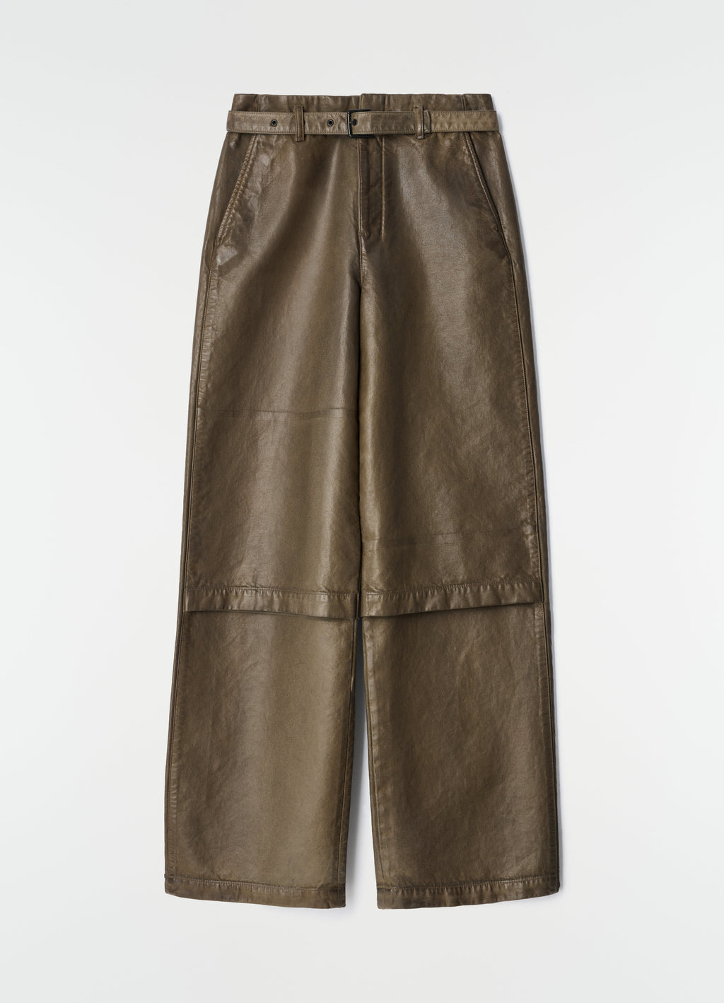WORK PANTS IN COATED BROKEN TWILL
