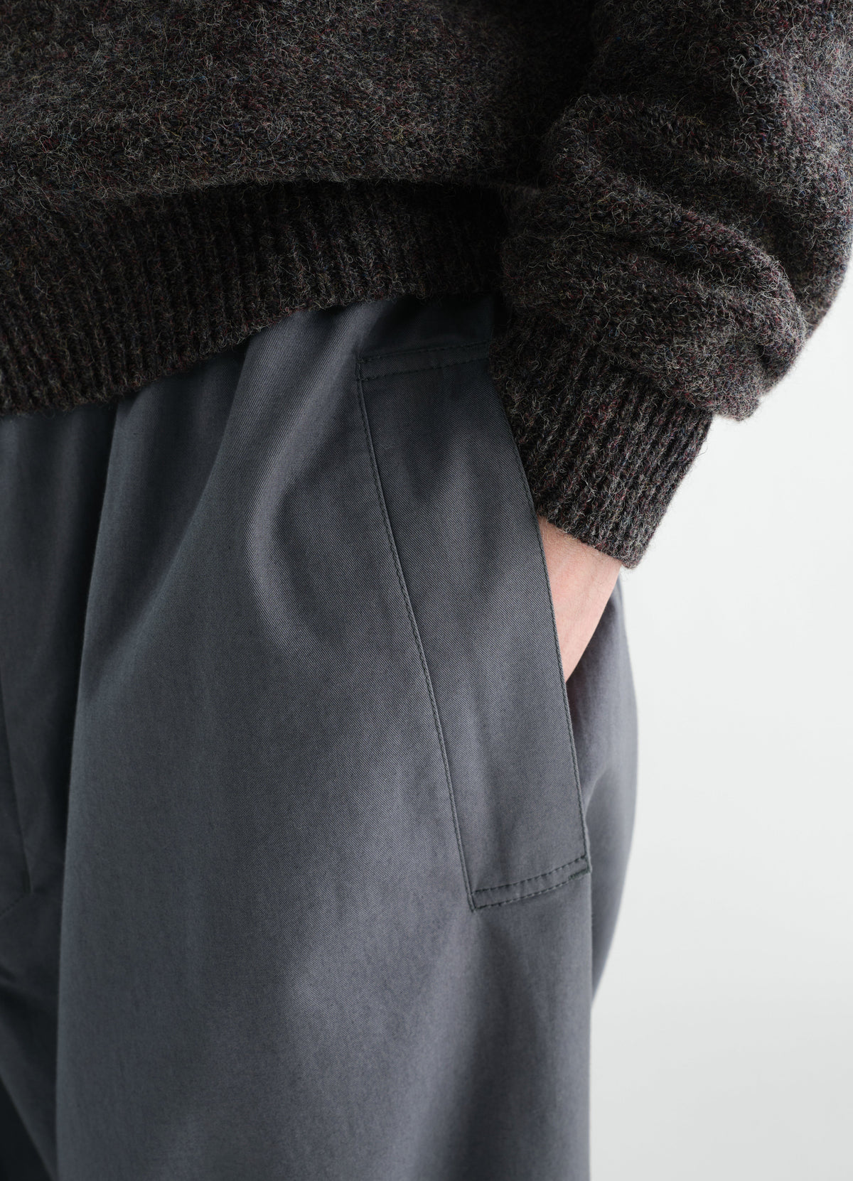PYJAMA PANTS IN LIGHT COTTON TWILL