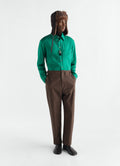 TAPERED PANTS IN HEAVY COTTON TWILL