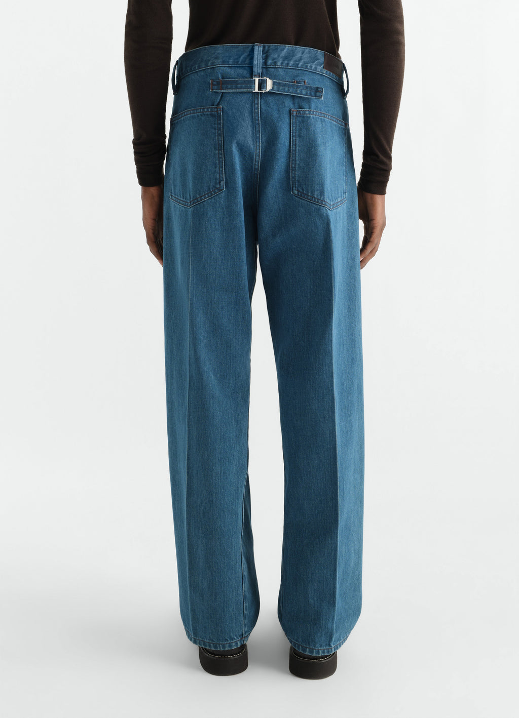 JEAN DROIT 5 POCHES EN DENIM SELVEDGE INDIGO