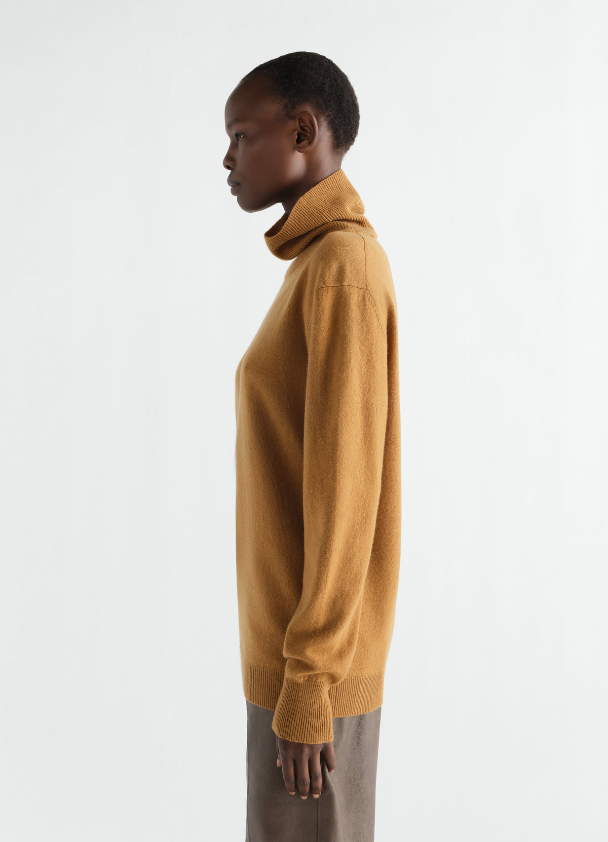 TURTLE NECK SWEATER IN CASHMERE