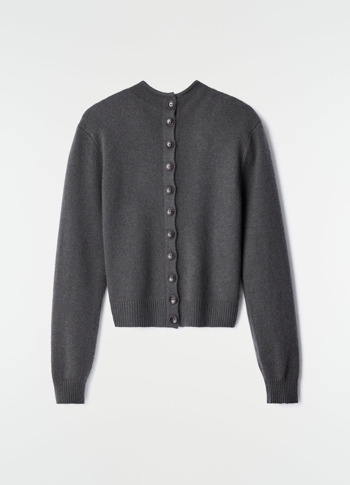 PULL BOUTONNÉ RÉVERSIBLE EN CACHEMIRE