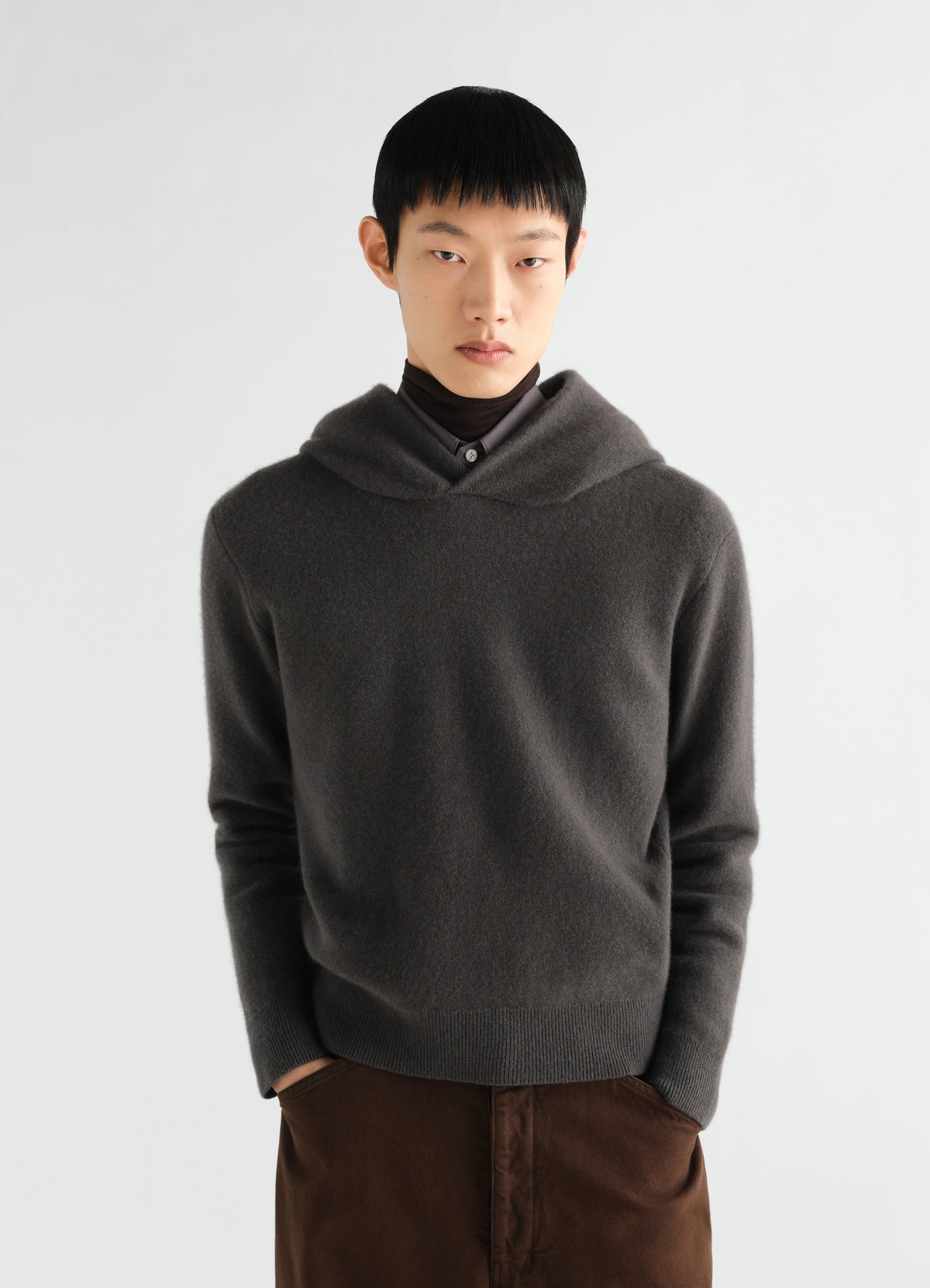 PULL À CAPUCHE EN CACHEMIRE