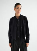 CARDIGAN TROMPE-L'ŒIL EN MÉLANGE DE MÉRINOS