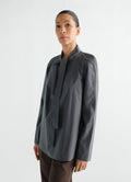 ASCOT BLOUSE IN WASHED COTTON SILK
