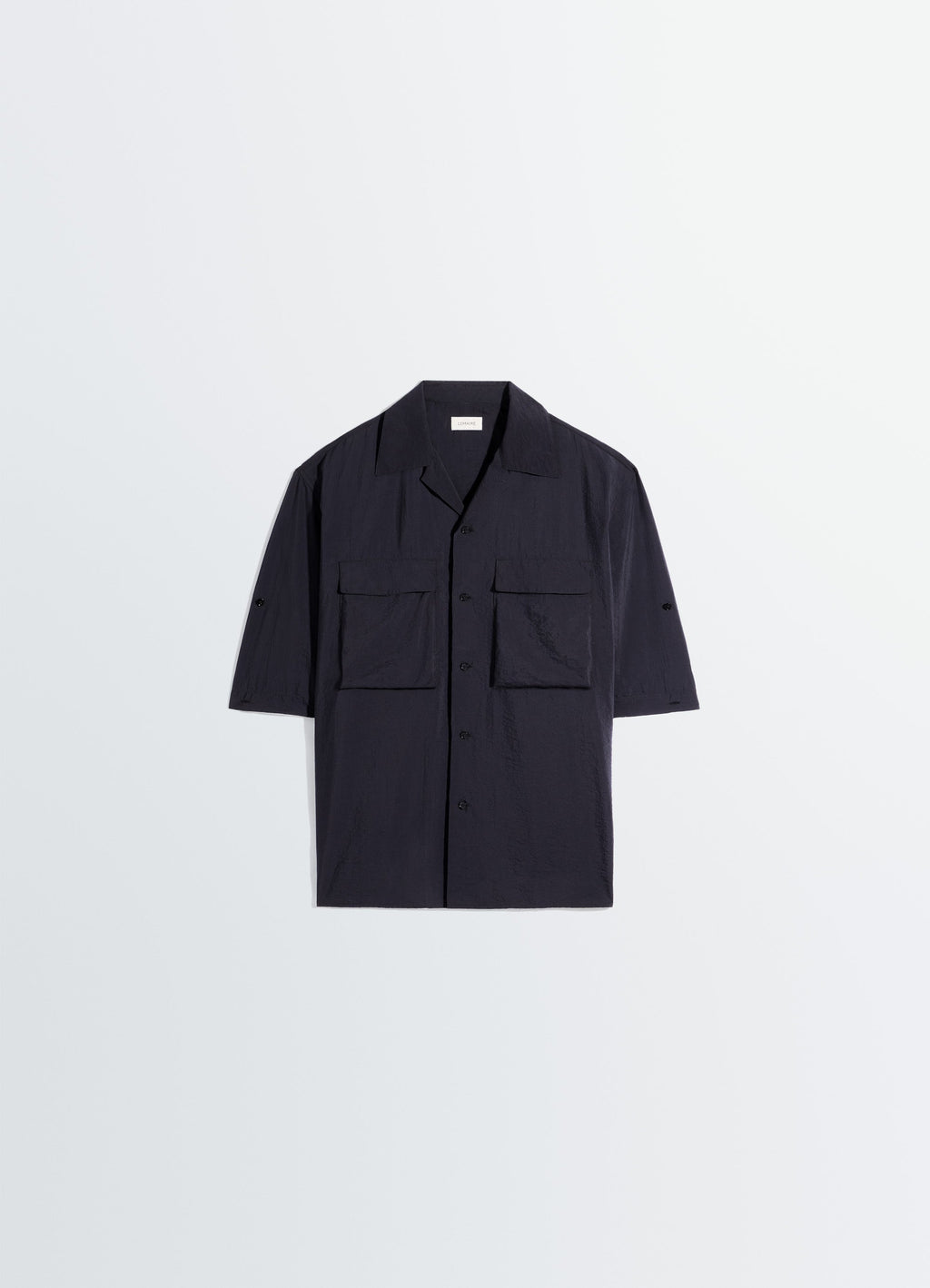 CHEMISE UTILITAIRE À MANCHES COURTES EN COTON TECHNIQUE LAVÉ