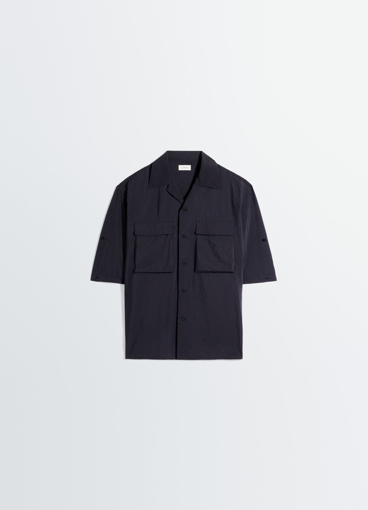 CHEMISE UTILITAIRE À MANCHES COURTES EN COTON TECHNIQUE LAVÉ