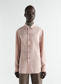 REGULAR SHIRT IN DRY SILK